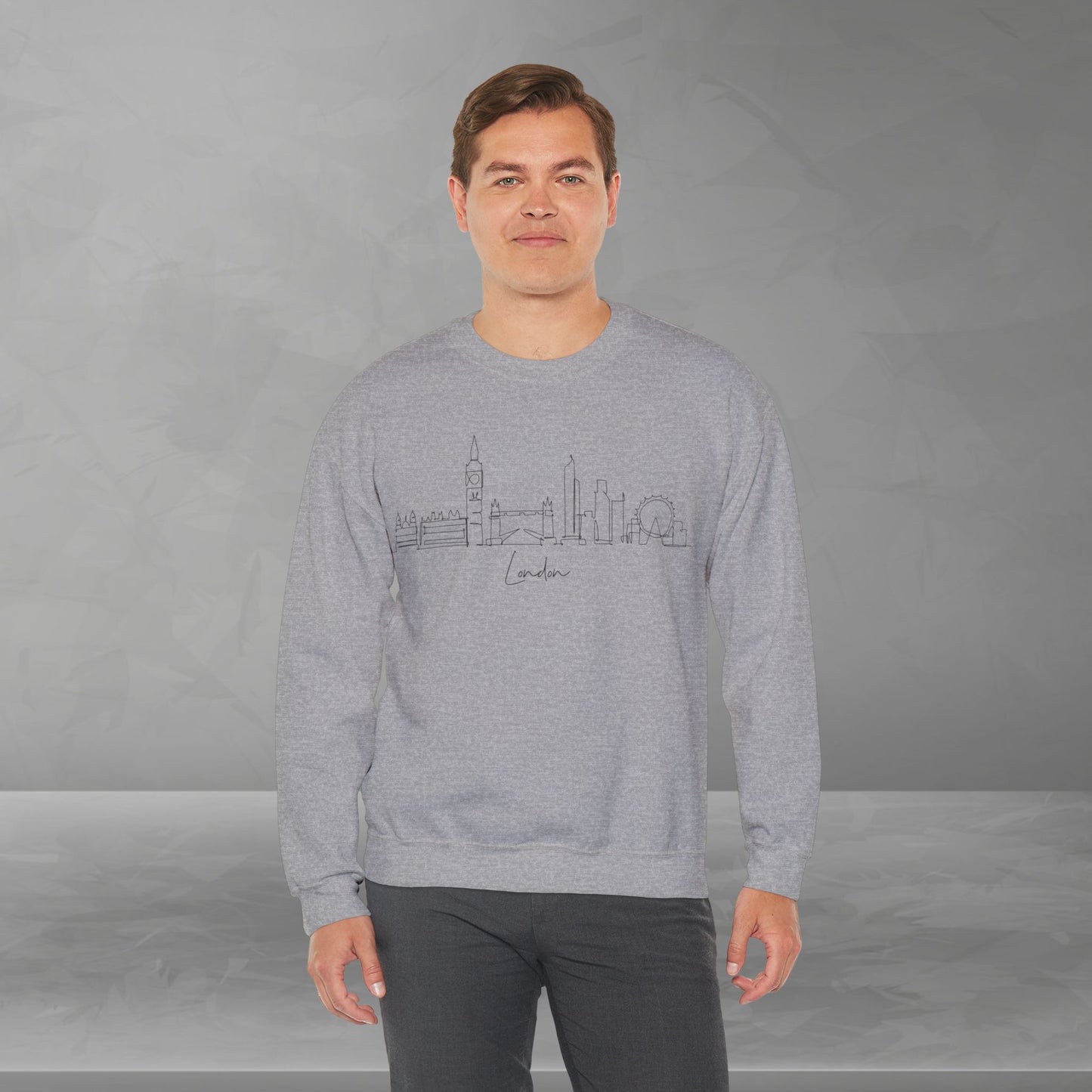 London Skyline Unisex Crewneck Sweatshirt