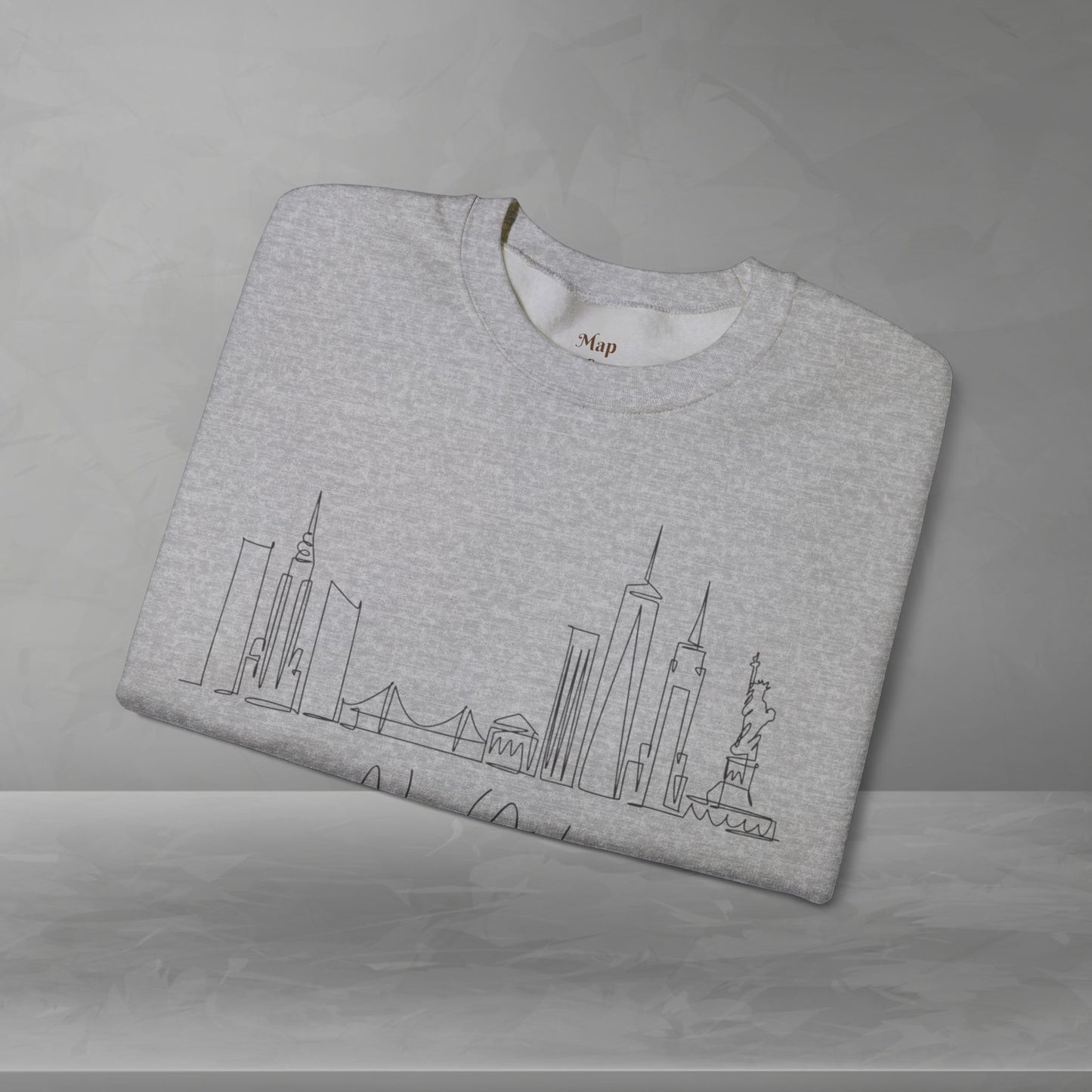 New York Skyline Unisex Crewneck Sweatshirt