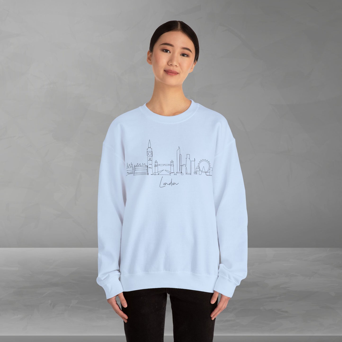 London Skyline Unisex Crewneck Sweatshirt