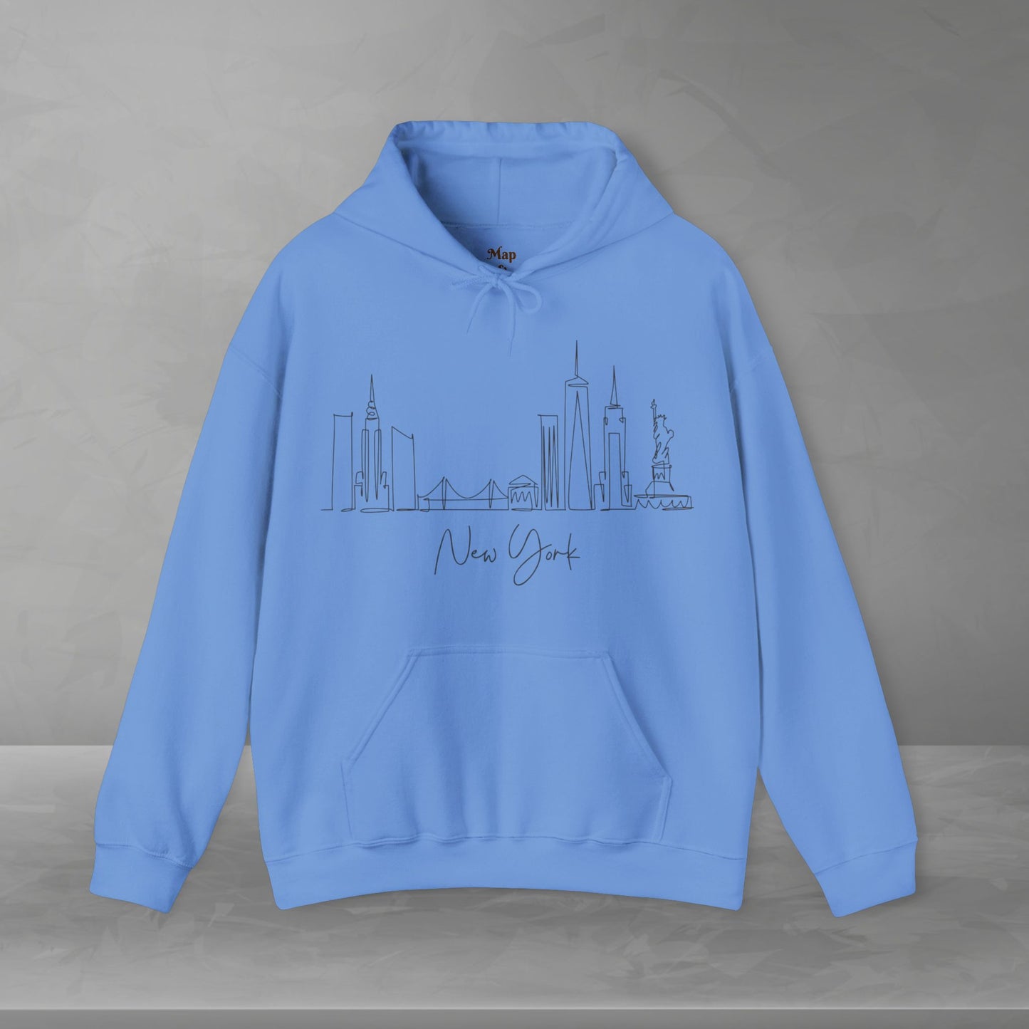 New York Skyline Unisex Hooded Sweatshirt