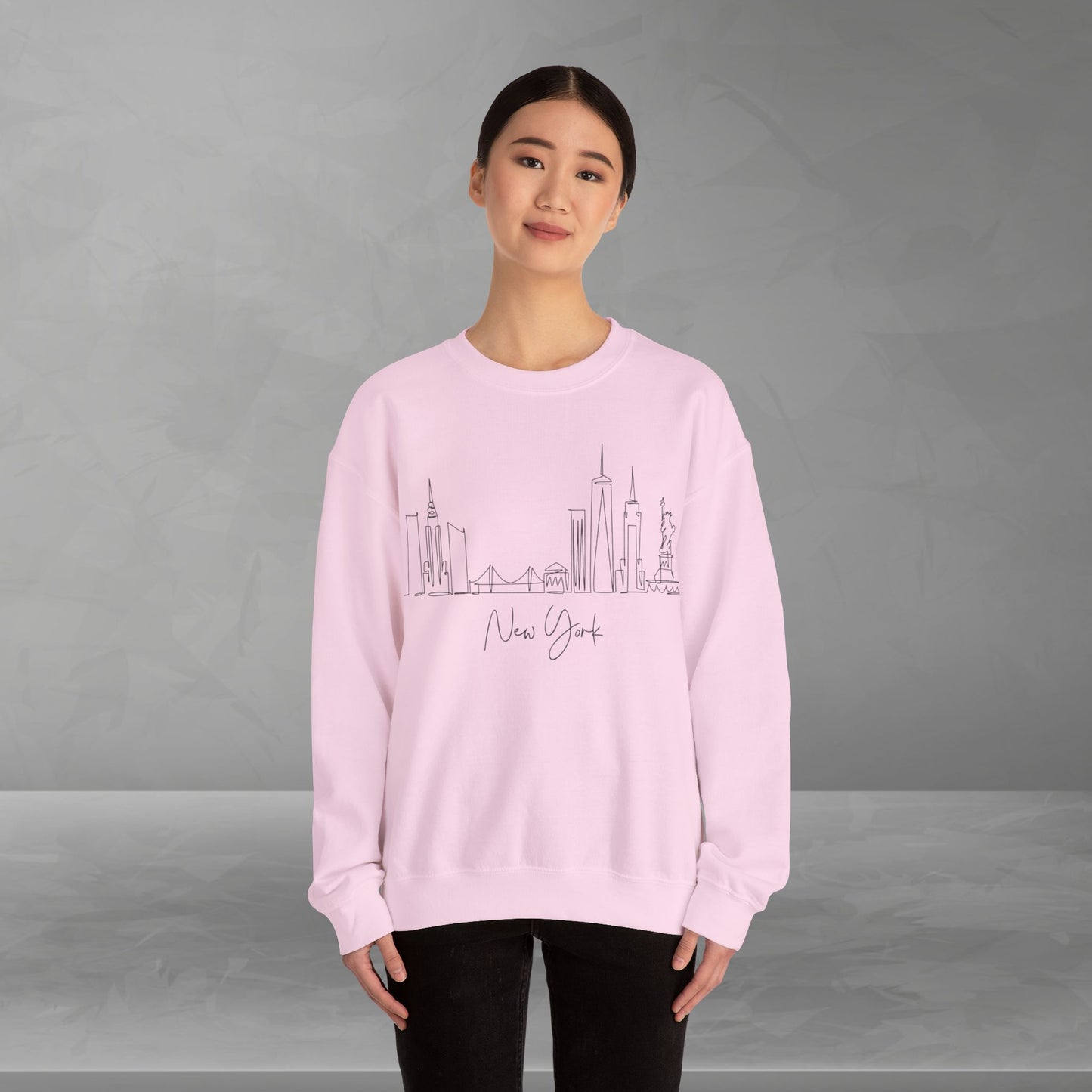 New York Skyline Unisex Crewneck Sweatshirt