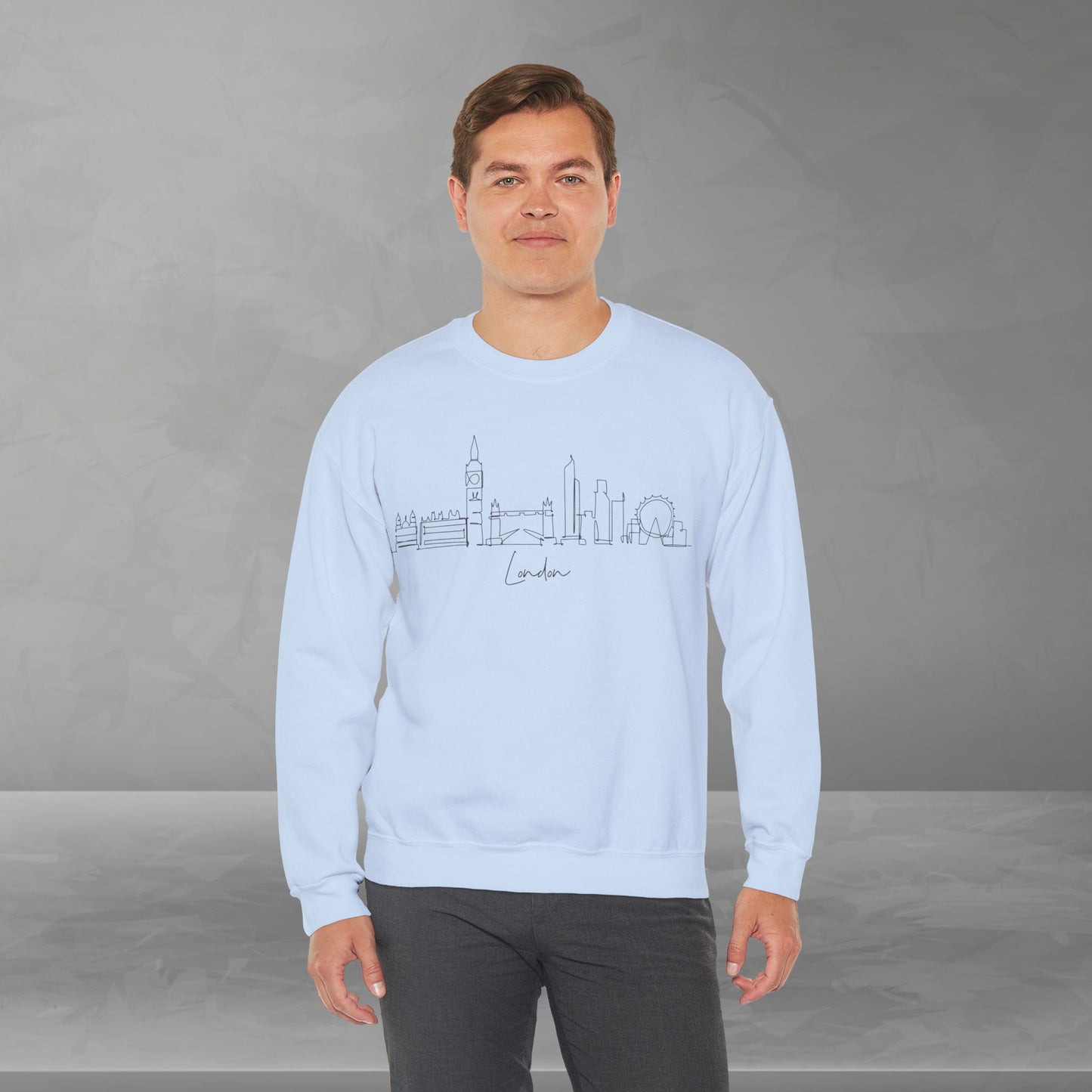 London Skyline Unisex Crewneck Sweatshirt