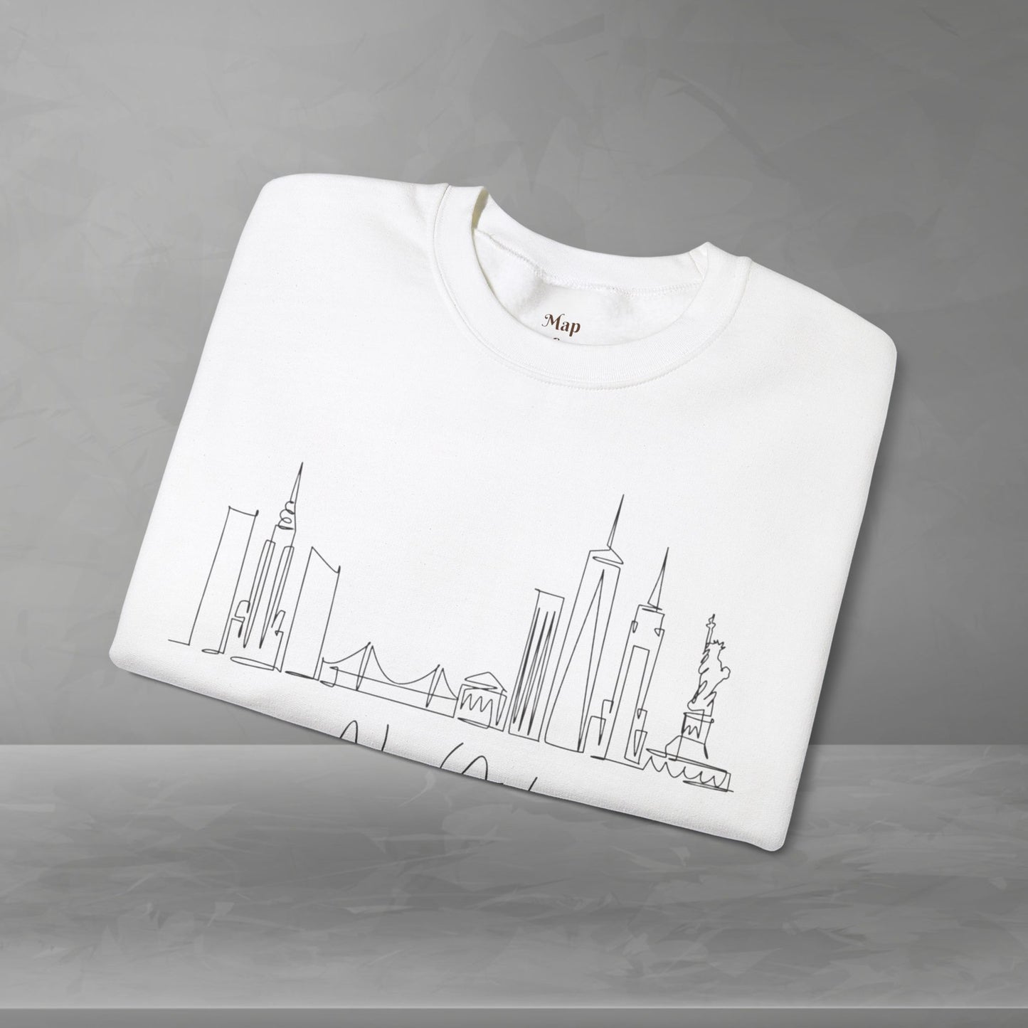 New York Skyline Unisex Crewneck Sweatshirt