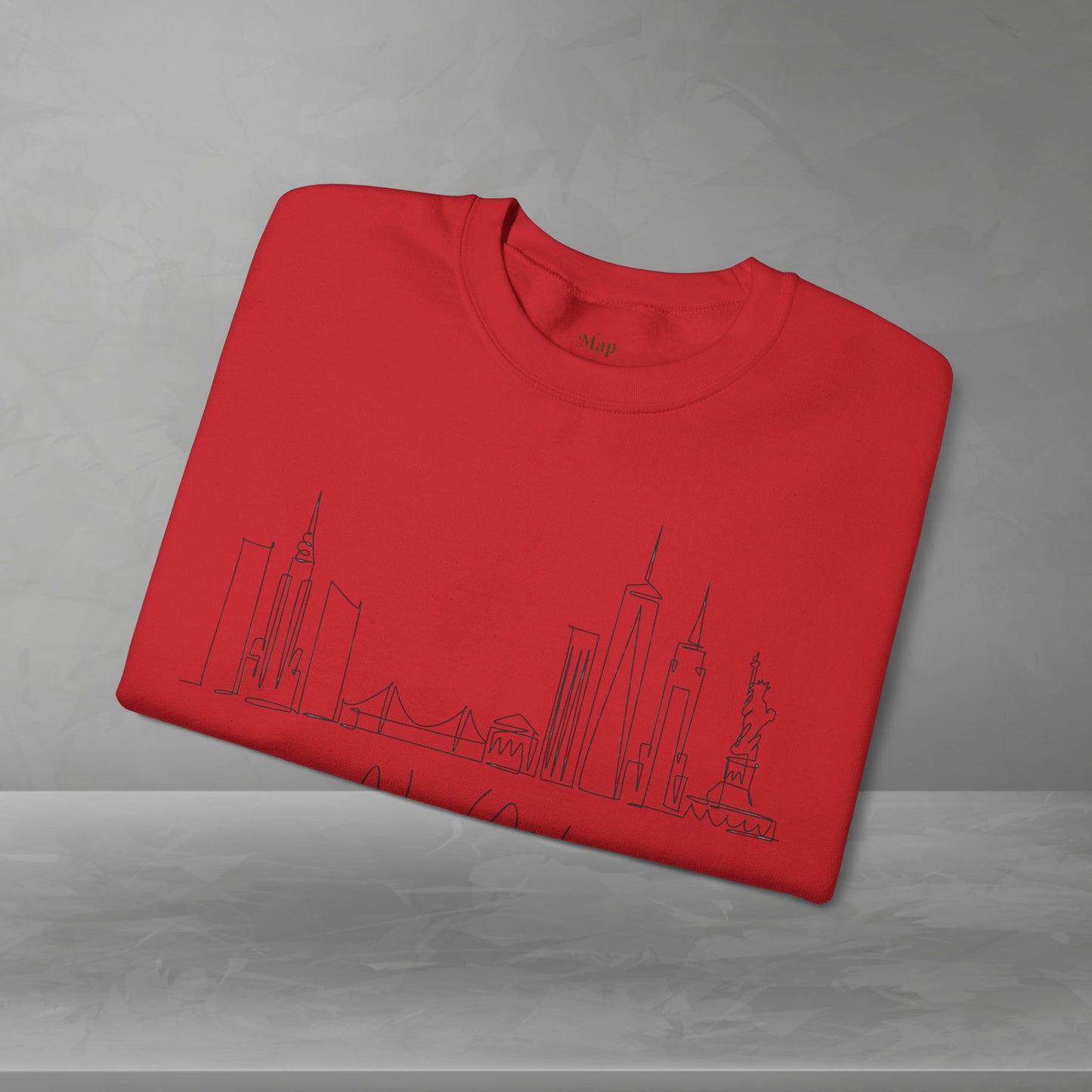 New York Skyline Unisex Crewneck Sweatshirt