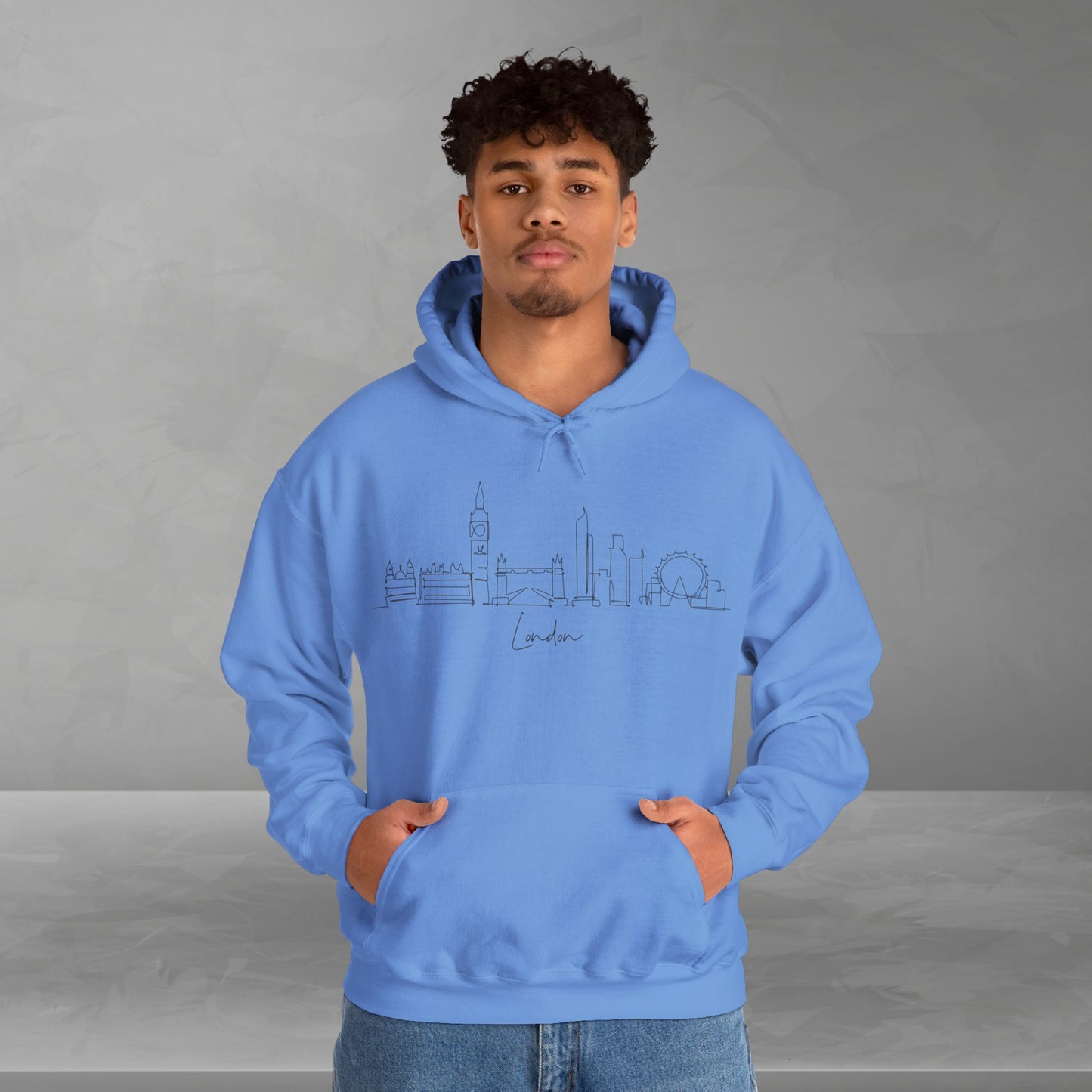 London Skyline Unisex Hooded Sweatshirt