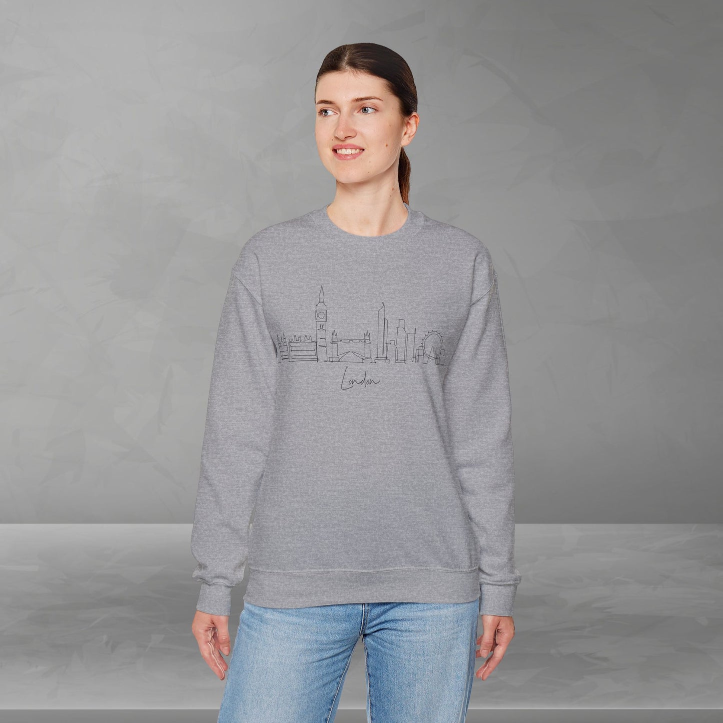 London Skyline Unisex Crewneck Sweatshirt