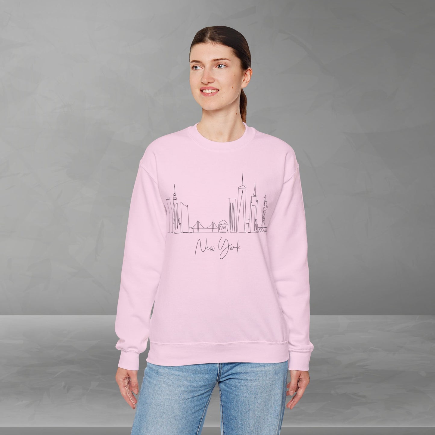 New York Skyline Unisex Crewneck Sweatshirt