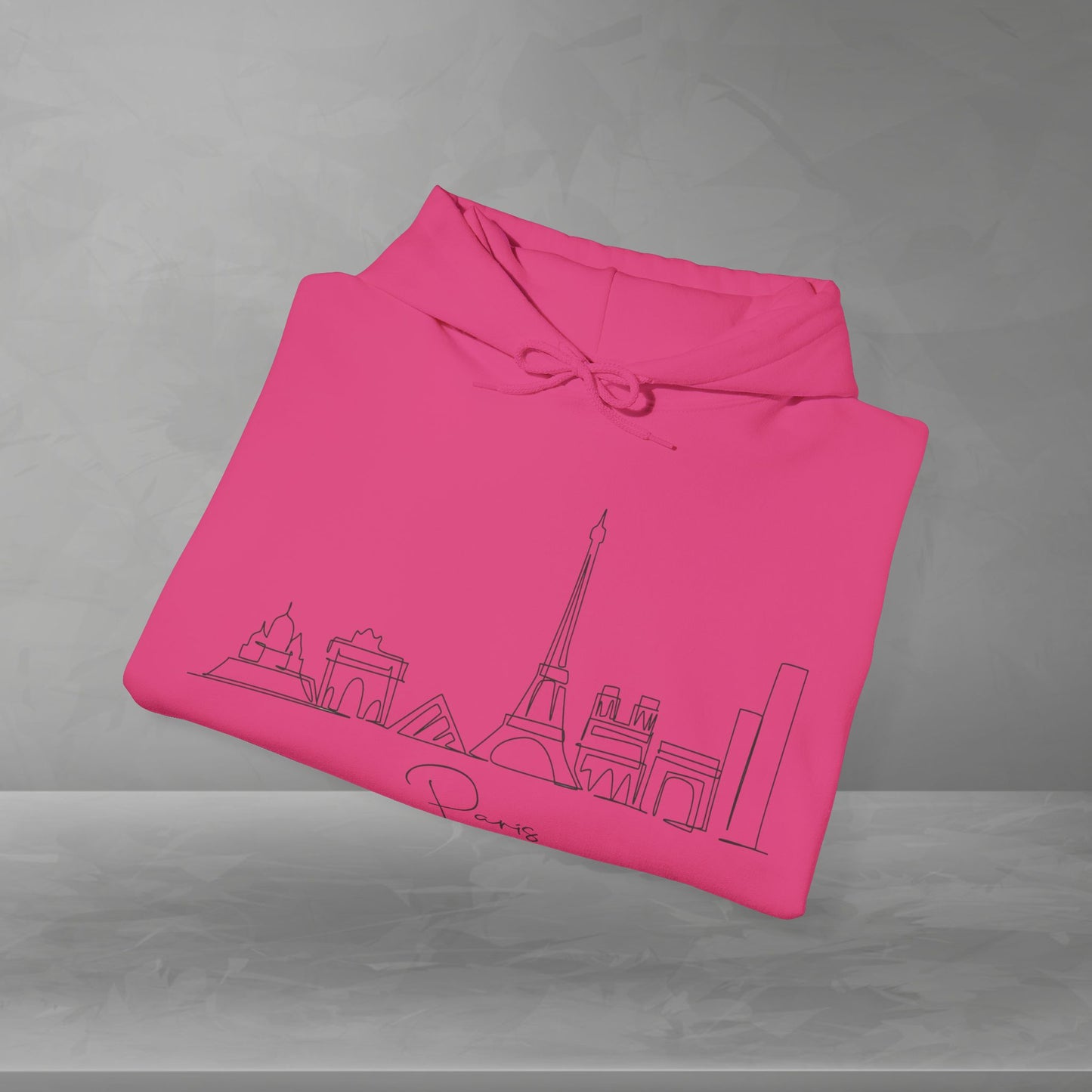 Paris Skyline Unisex Hooded Sweatshirt