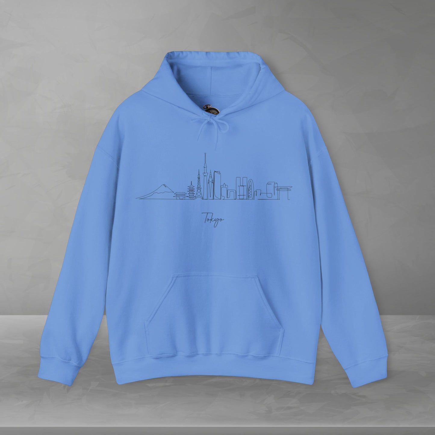 Tokyo Skyline Unisex Hooded Sweatshirt