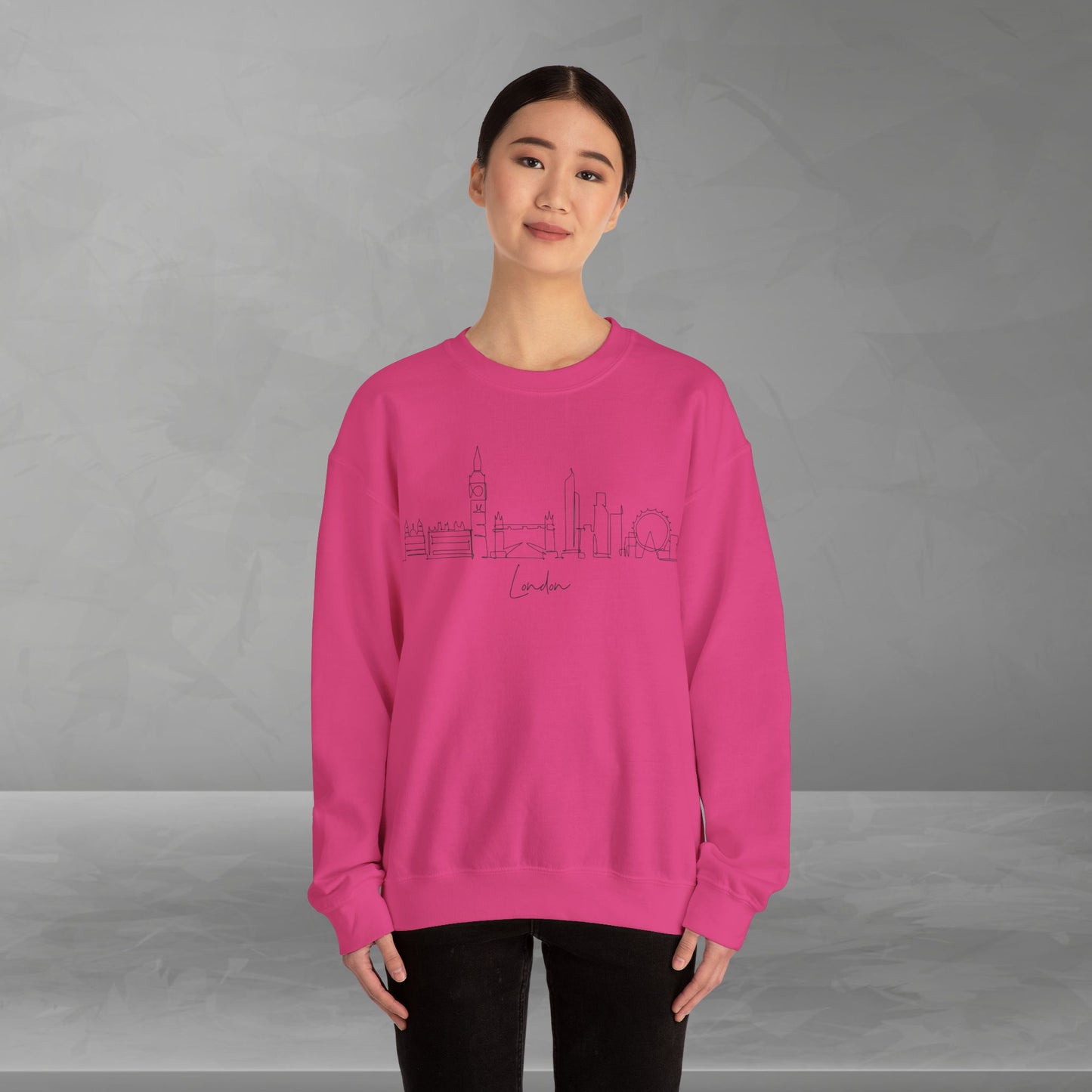 London Skyline Unisex Crewneck Sweatshirt