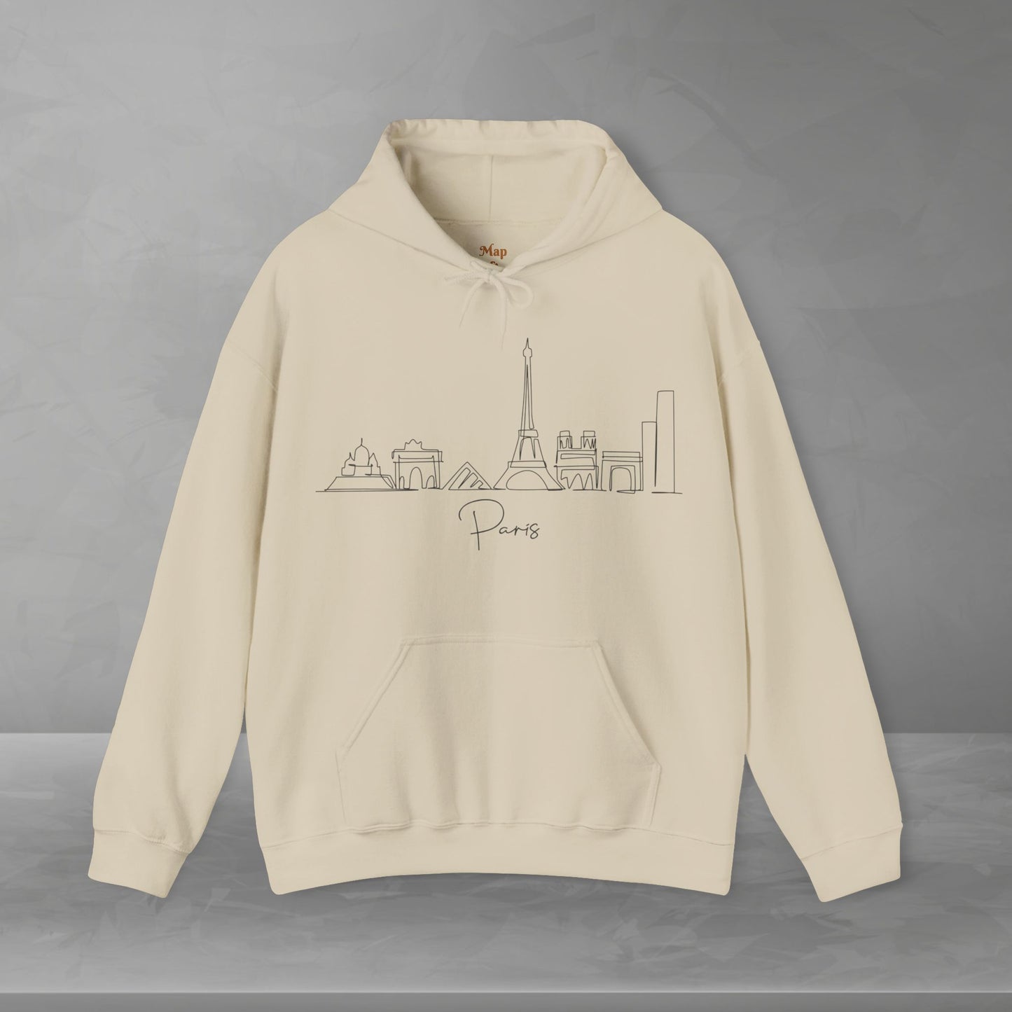 Paris Skyline Unisex Hooded Sweatshirt