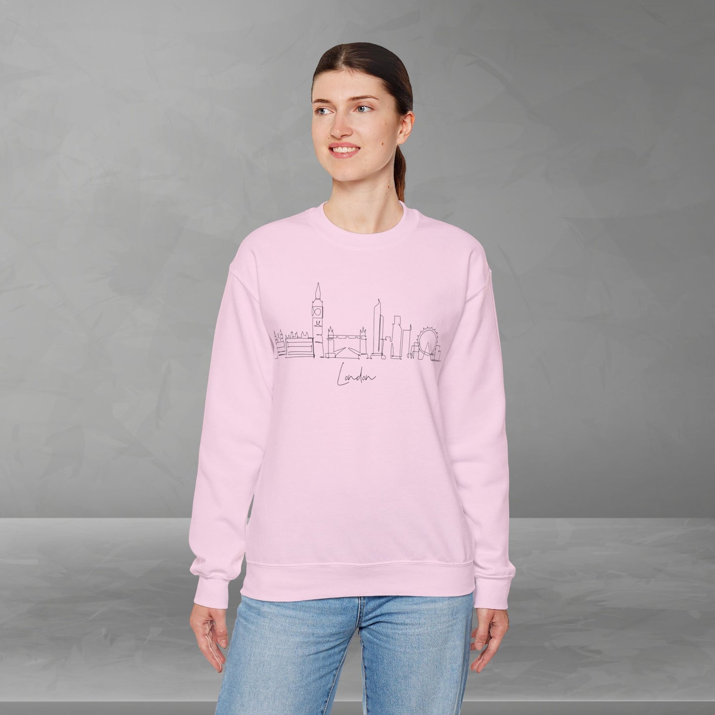 London Skyline Unisex Crewneck Sweatshirt