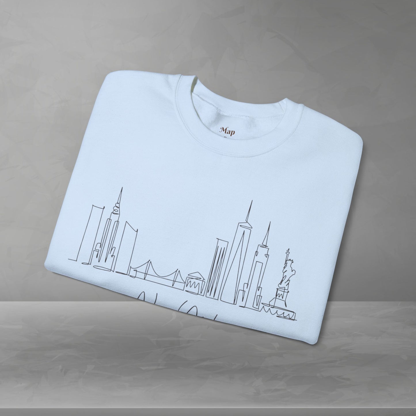 New York Skyline Unisex Crewneck Sweatshirt