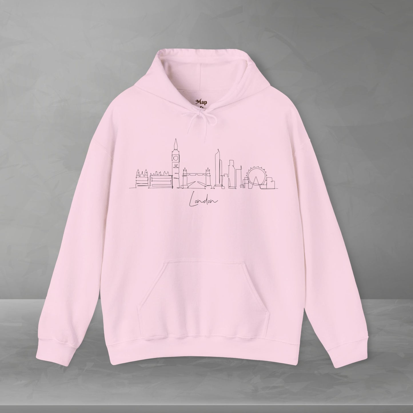 London Skyline Unisex Hooded Sweatshirt