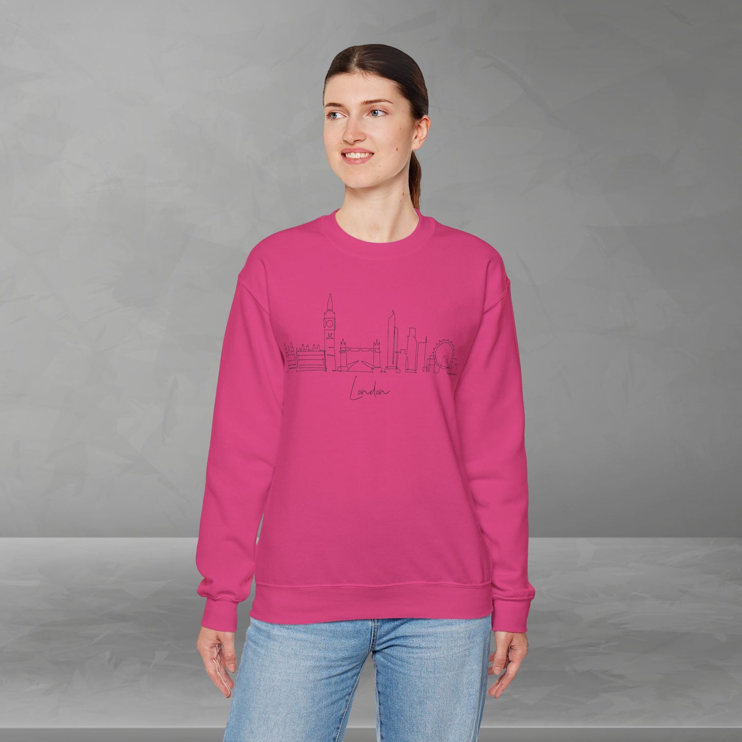 London Skyline Unisex Crewneck Sweatshirt