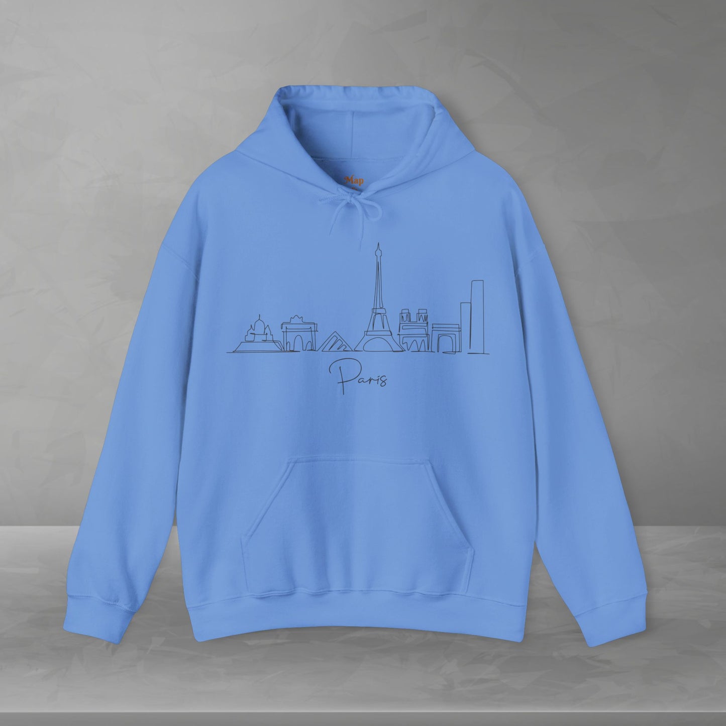 Paris Skyline Unisex Hooded Sweatshirt