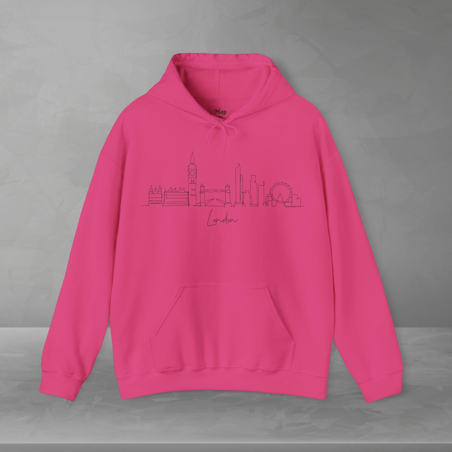 London Skyline Unisex Hooded Sweatshirt