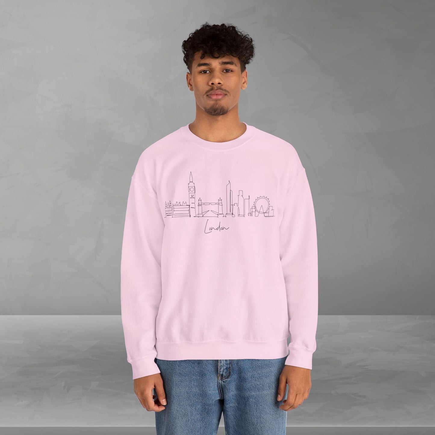 London Skyline Unisex Crewneck Sweatshirt