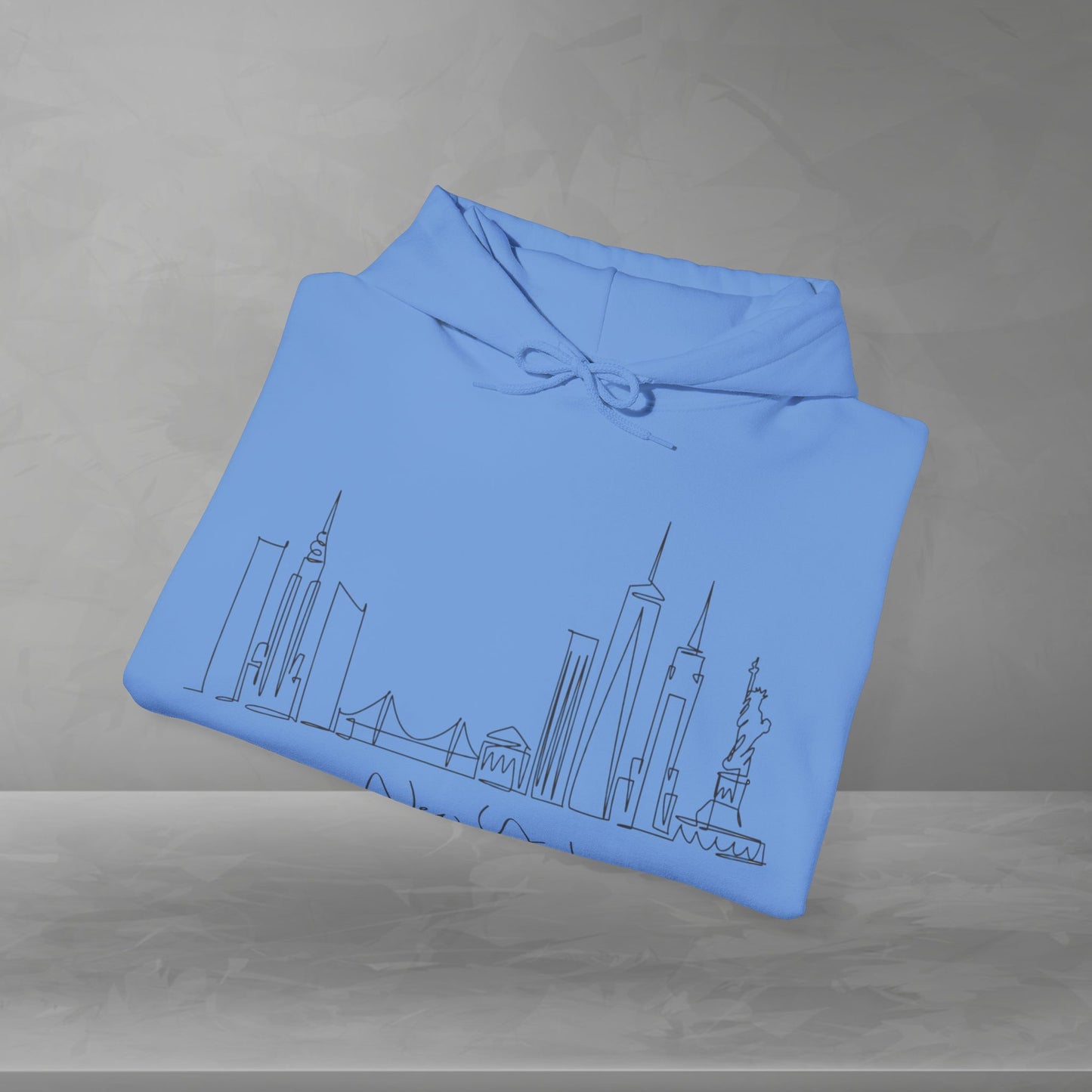 New York Skyline Unisex Hooded Sweatshirt