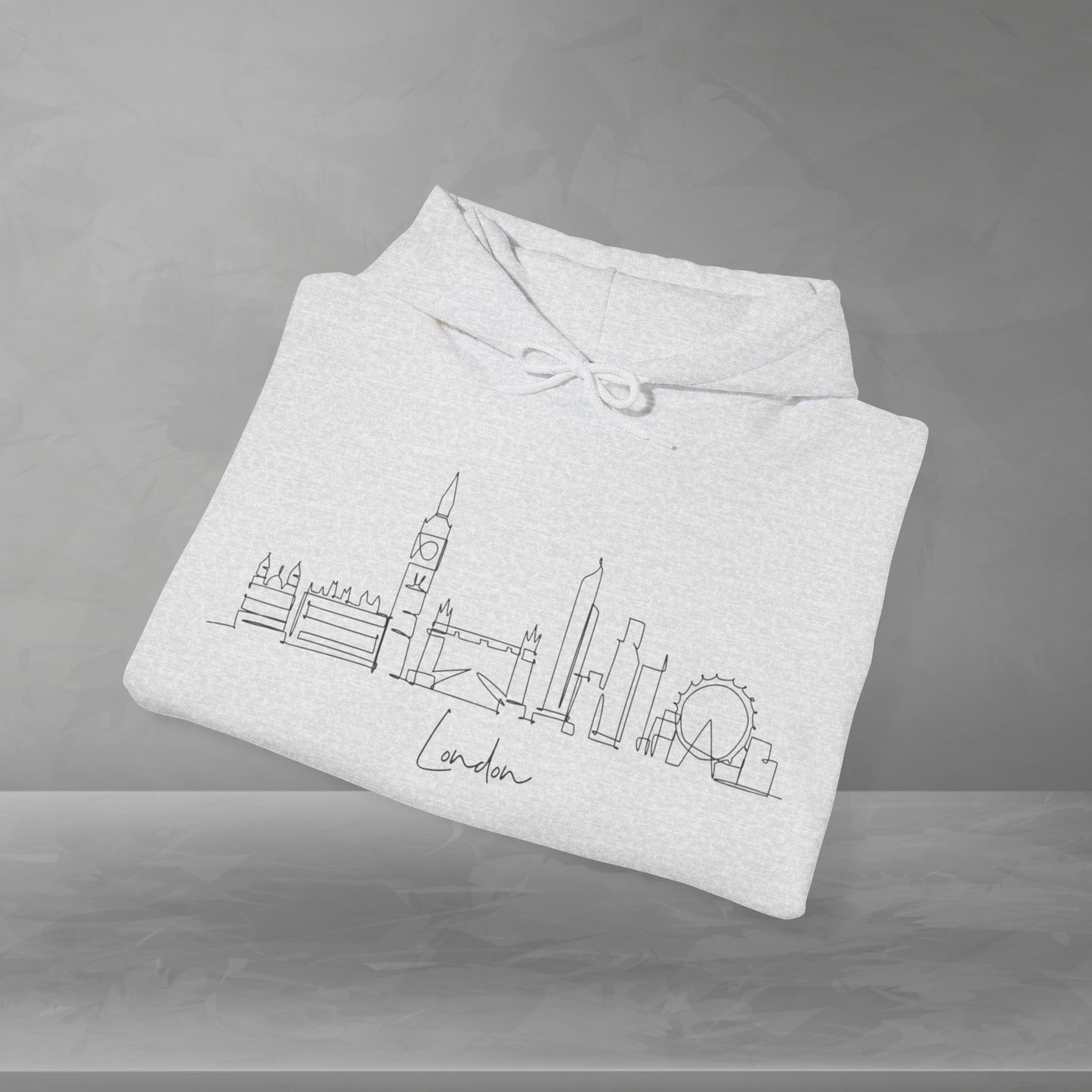 London Skyline Unisex Hooded Sweatshirt