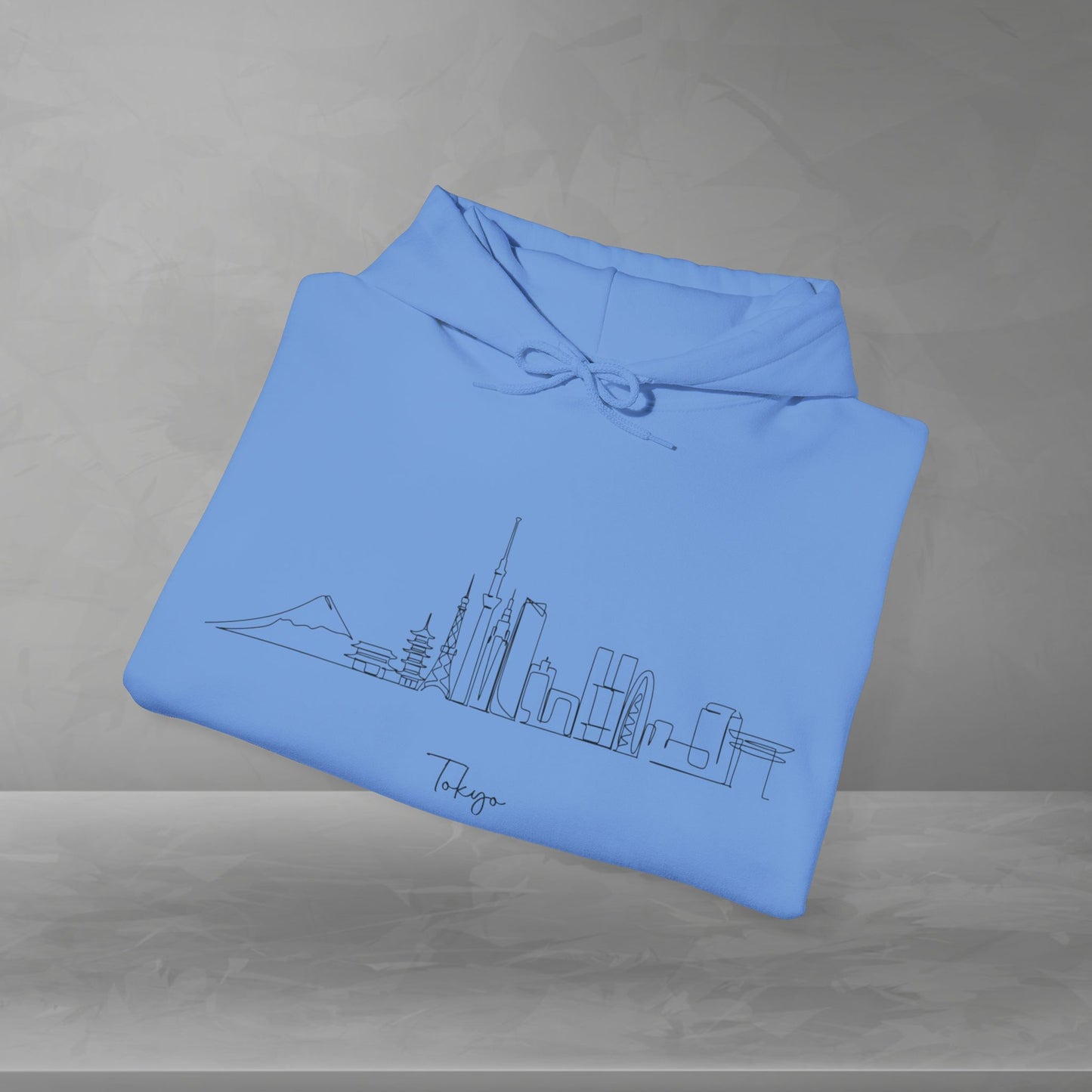 Tokyo Skyline Unisex Hooded Sweatshirt