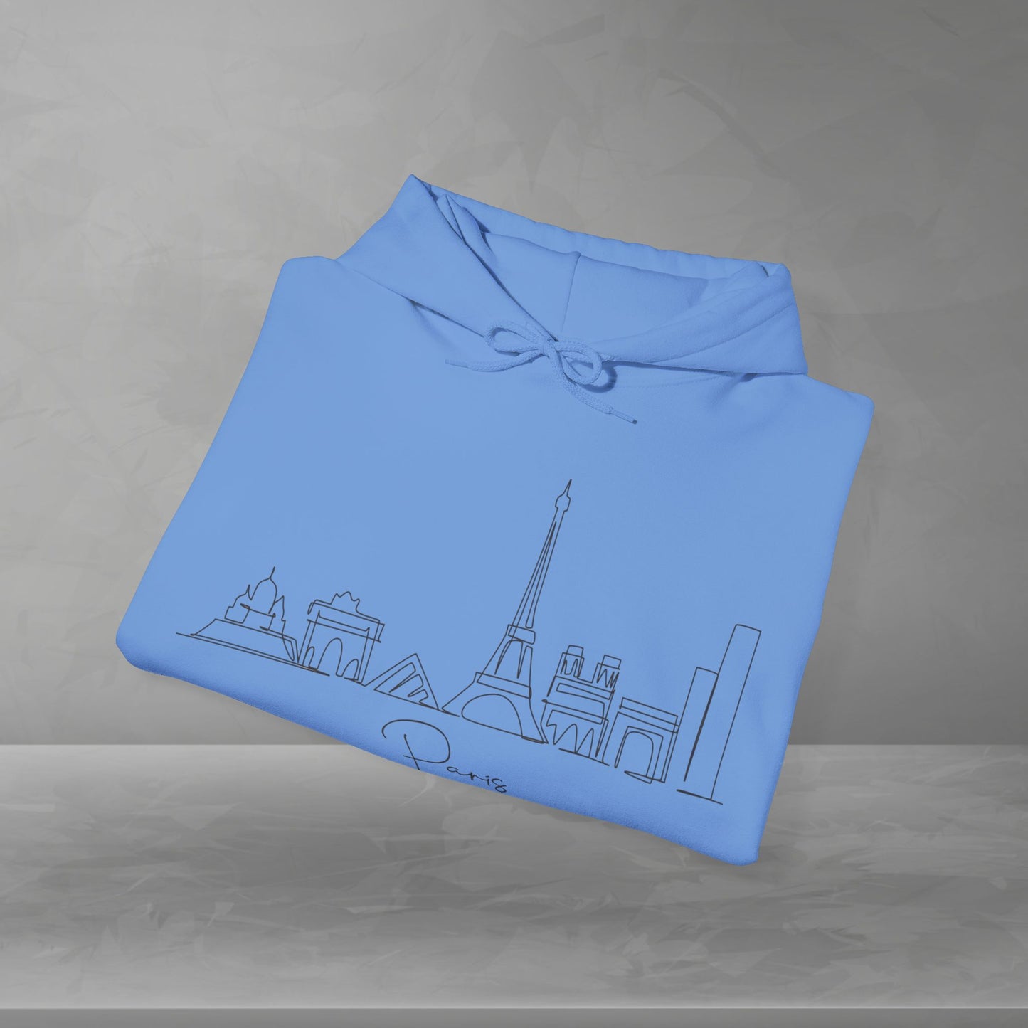 Paris Skyline Unisex Hooded Sweatshirt