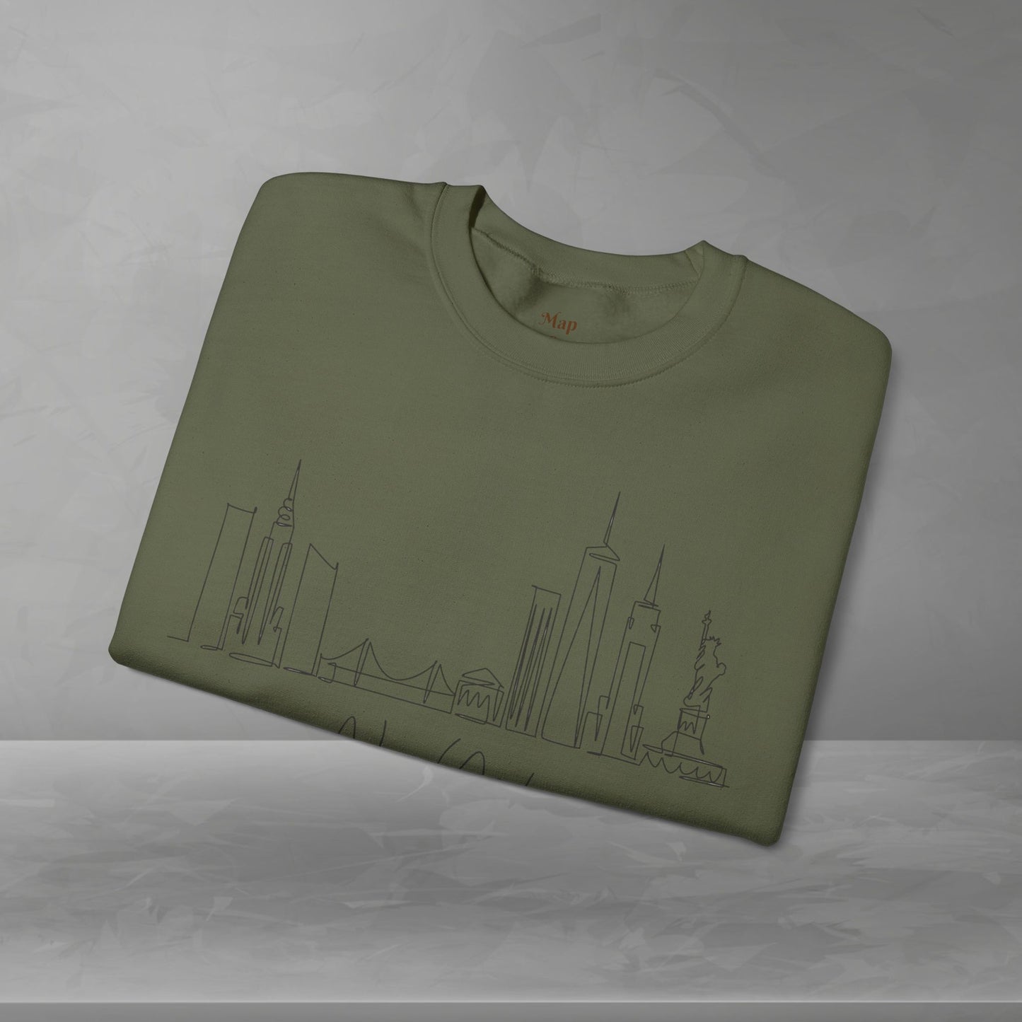 New York Skyline Unisex Crewneck Sweatshirt