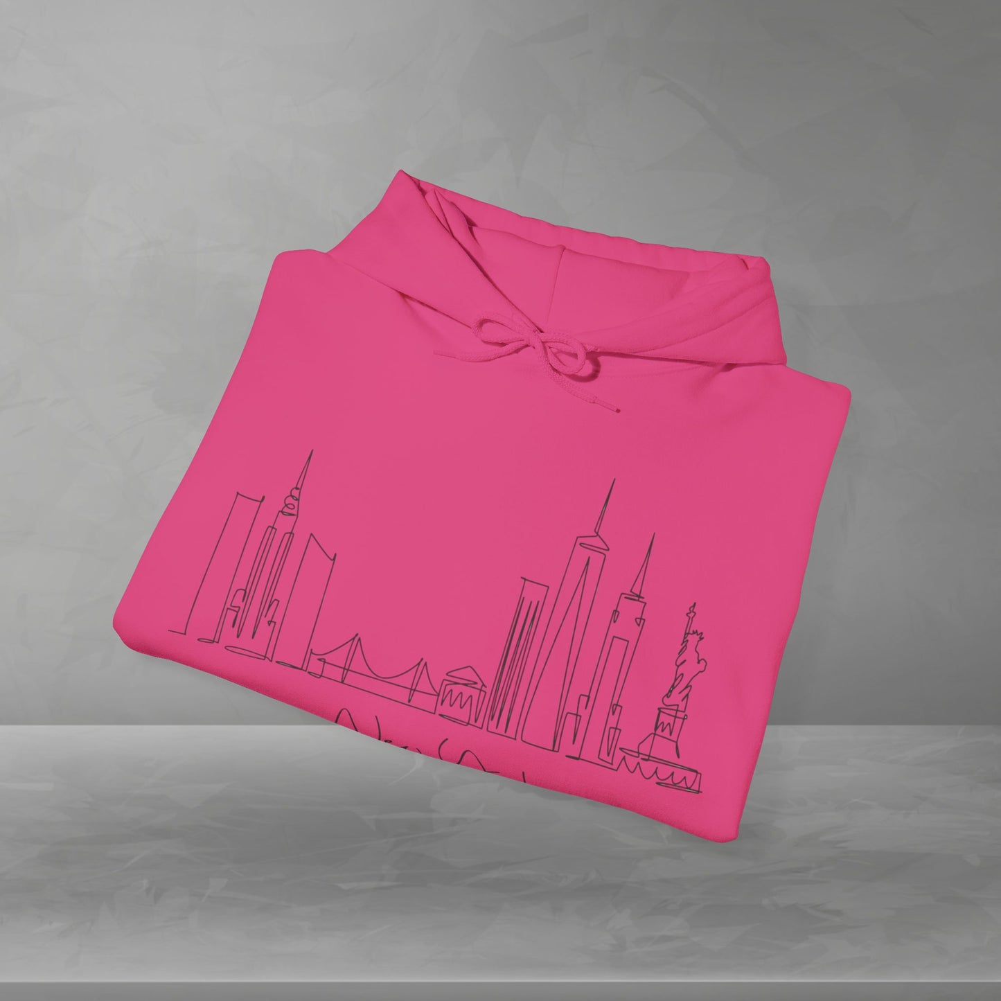 New York Skyline Unisex Hooded Sweatshirt